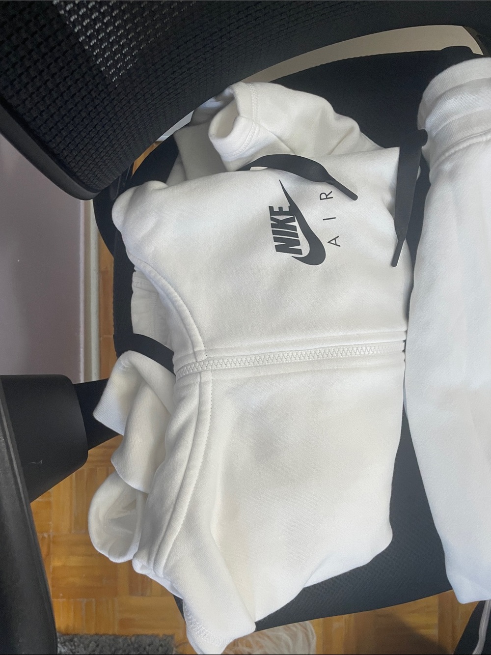 White Zip-Up One Piece